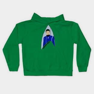 Lt. Spock Enterprise Uniform Kids Hoodie